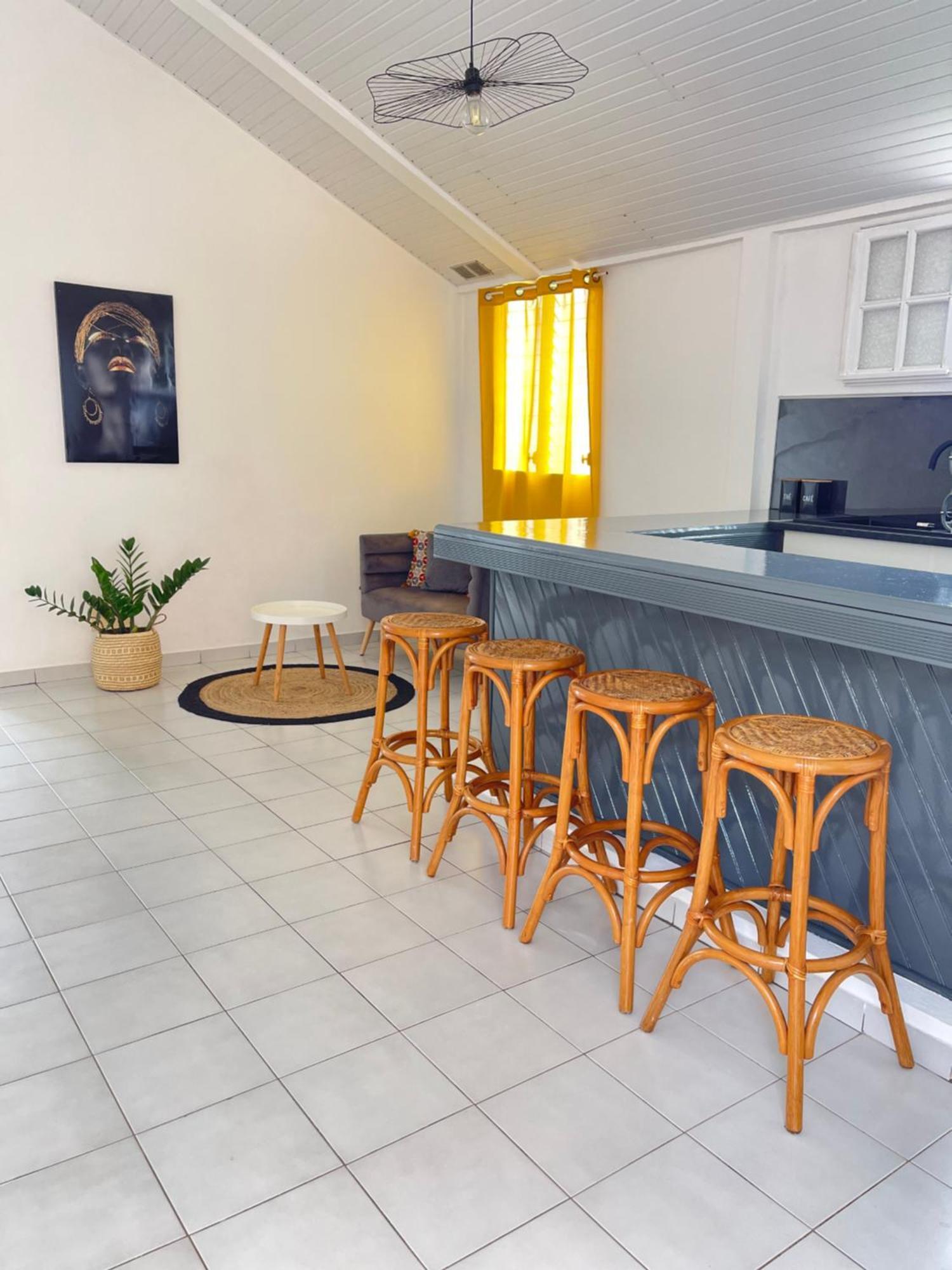Studio Vue Rocher Du Diamant Apartment Le Marin ภายนอก รูปภาพ